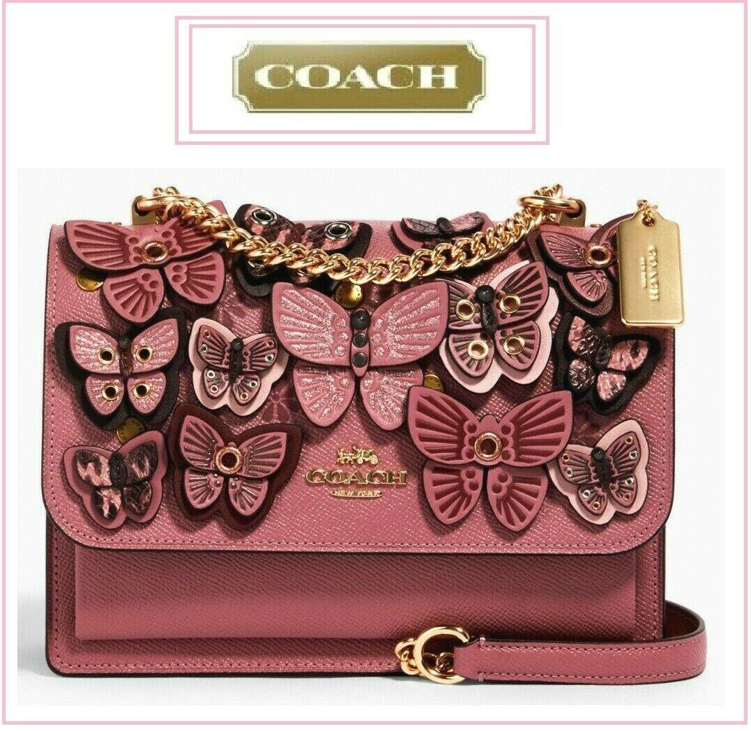 coach butterfly handbag