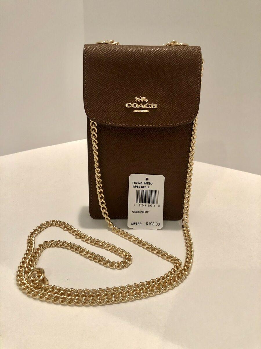 coach cell phone crossbody