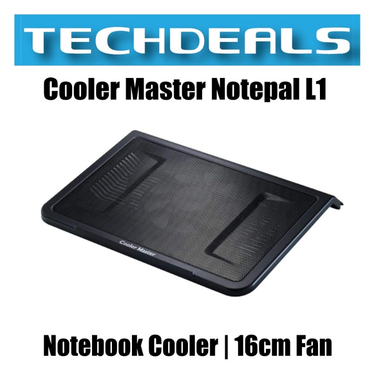 Cooler Master Notepal L1 Notebook Cooler 16cm Fan Electronics Computers Others On Carousell