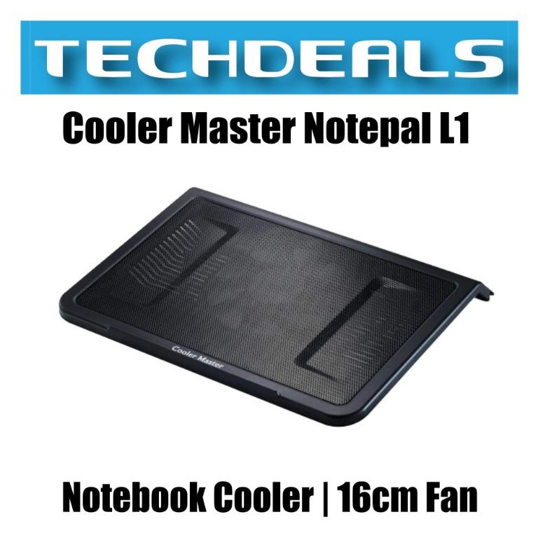 Cooler Master Notepal L1 Notebook Cooler 16cm Fan Electronics Computers Others On Carousell