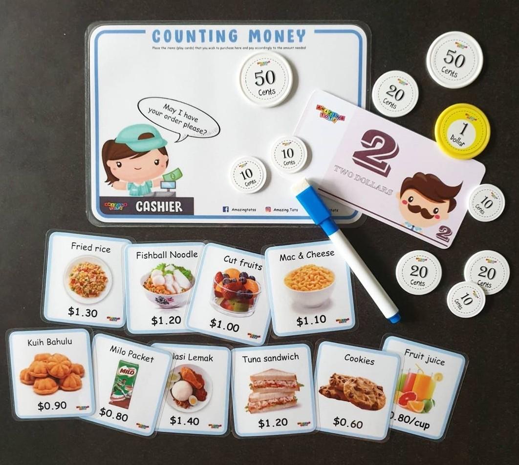 Counting Money, canteen food series, Babies & Kids, Toys & Walkers on