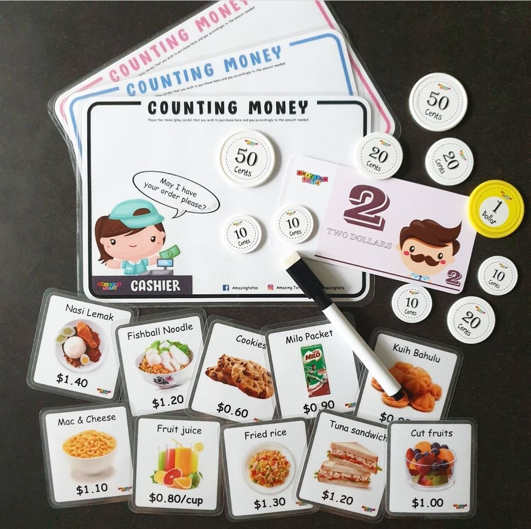 Counting Money, canteen food series, Babies & Kids, Toys & Walkers on