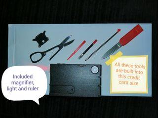Credit Card  Tools (L8xB5x T0.3cm)