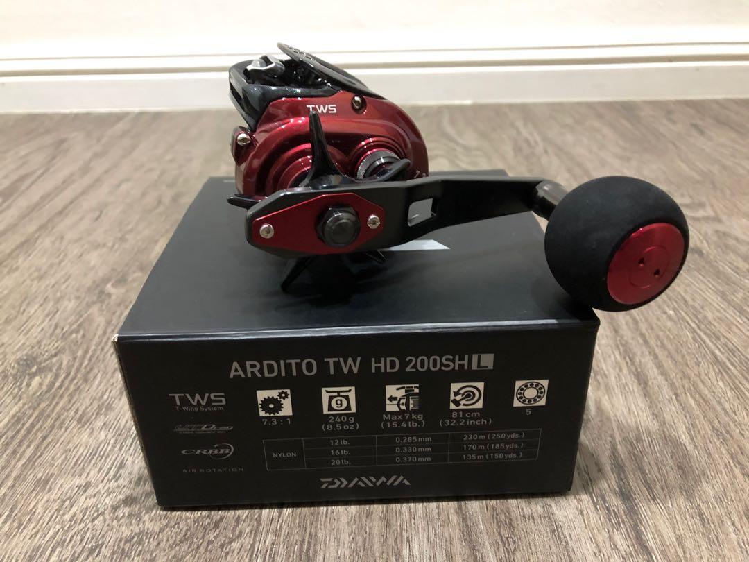 Daiwa ardito tw hd 200shl clearance