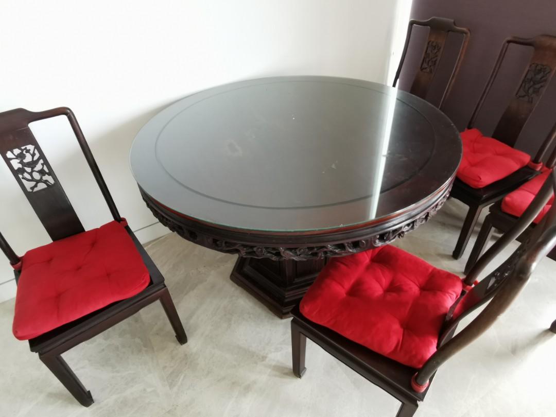 Dining Table Set With 6 Chairs Furniture Tables Chairs On Carousell