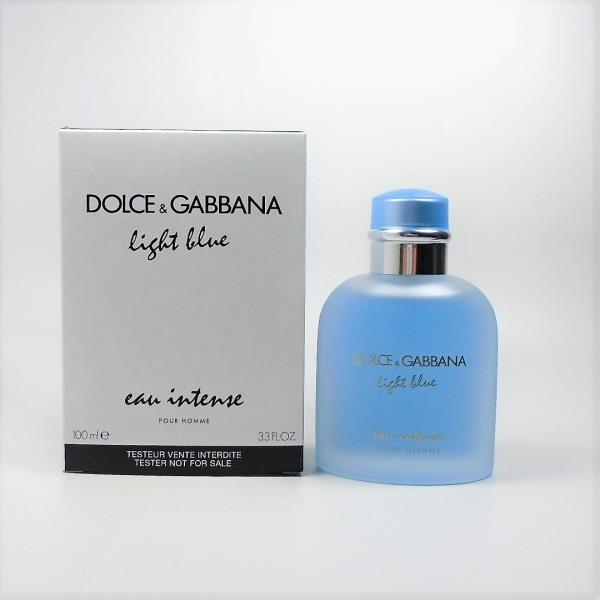 Dolce Gabanna Light Blue Eau Intense 100ml Tester Health Beauty Perfumes Deodorants On Carousell