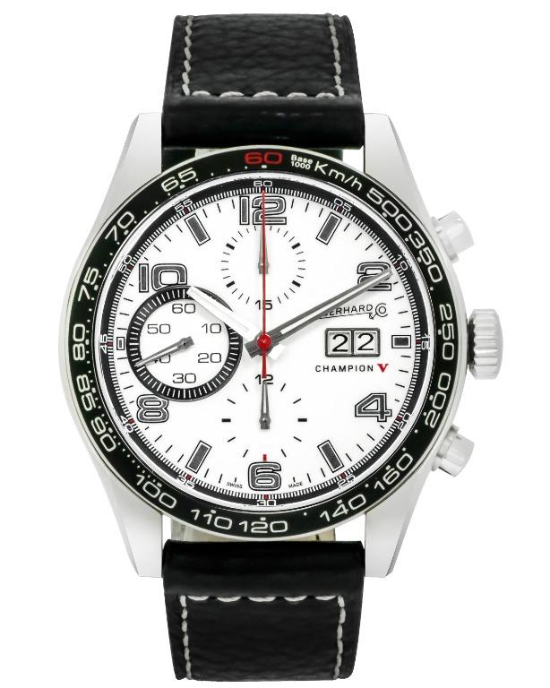 Eberhard champion v grande date chronograph watch online