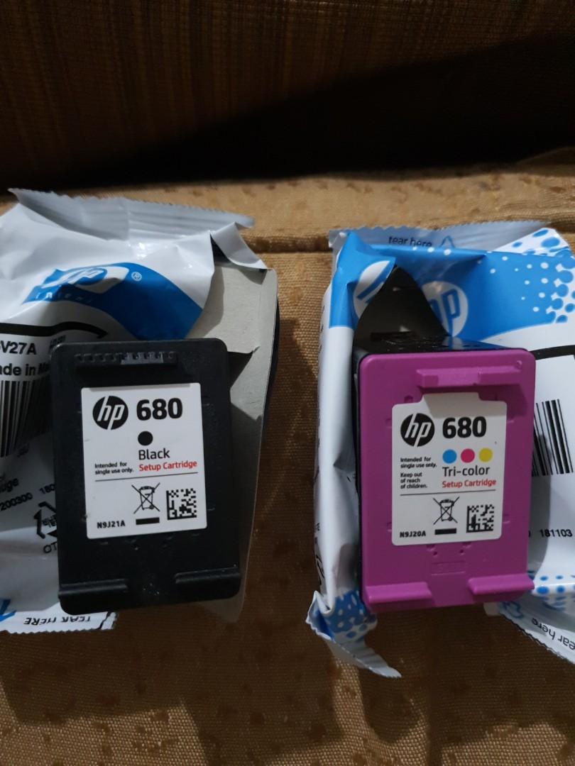 Empty HP 680 ink cartridge, Computers 