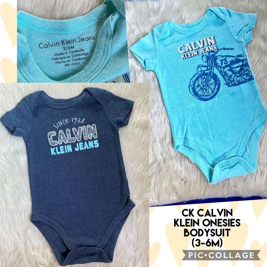 calvin klein onesie baby boy
