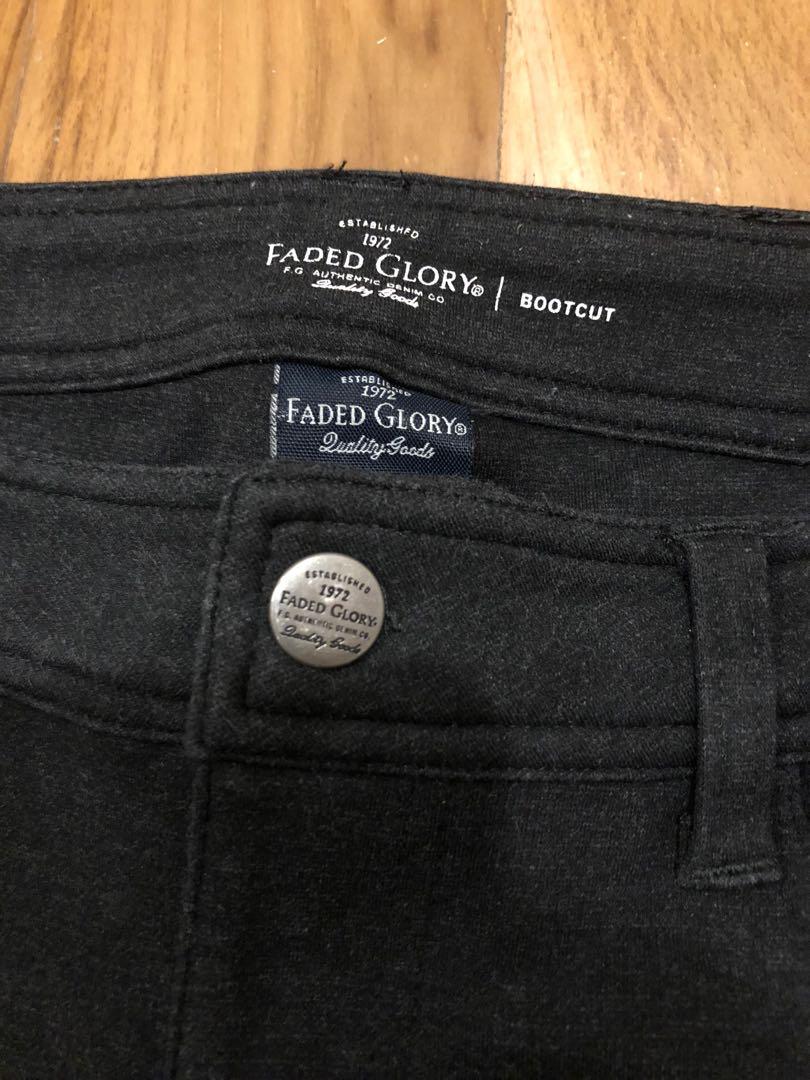 faded glory bootcut pants