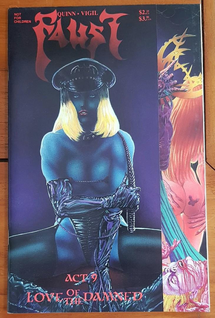 Faust 9 Rebel Studios Comics Comic Comicbook Books Stationery Comics Manga On Carousell