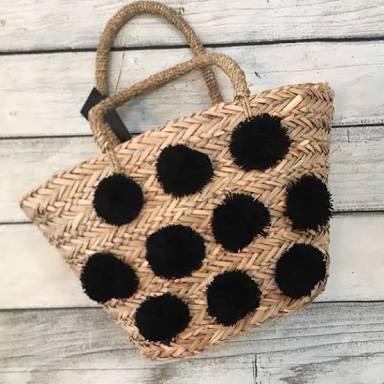 forever 21 straw tote