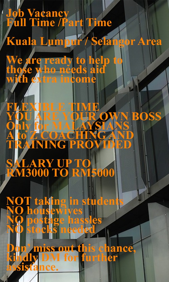 Full Time Part Time Jobs Jobs Part Time Others On Carousell