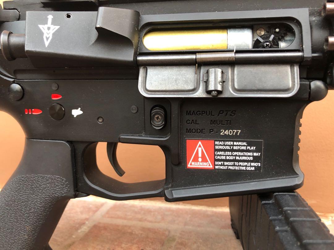 GNP m4 vltor aeg airsoft on Carousell