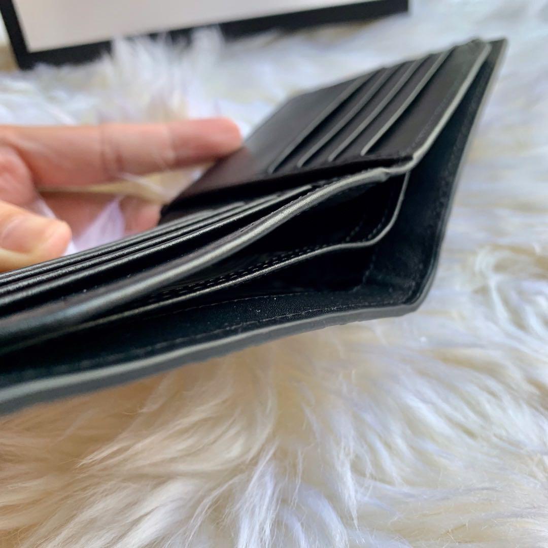 Wallets & purses Gucci - Web leather wallet - 408827CVL1N1060