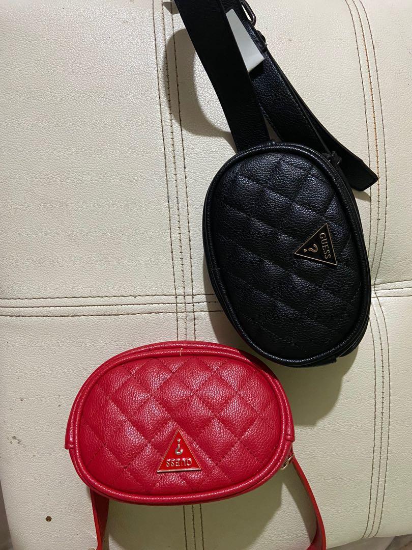 Guess waist bag 2025 red