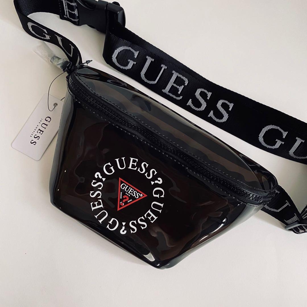 Guess clear vault bum store bag