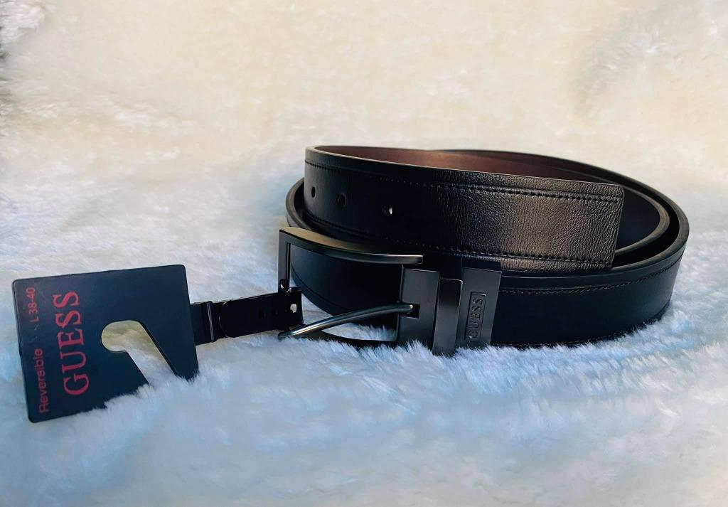 guess reversible belt