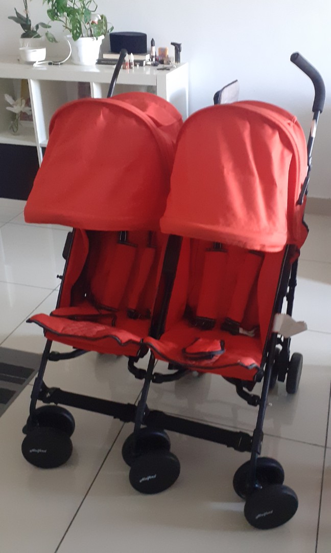 Halford stroller twin shop