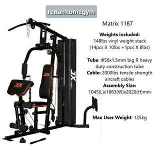 weight stack home gym