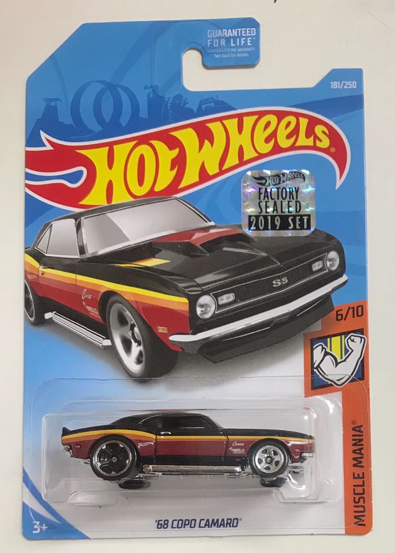 hot wheels 68 copo camaro 2019