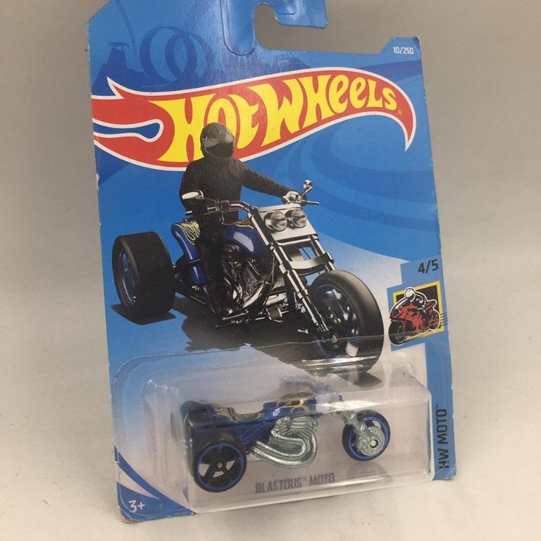 Hot Wheels Motorcycle 1/64 Scale Diecast Car, Hobbies & Toys, Toys