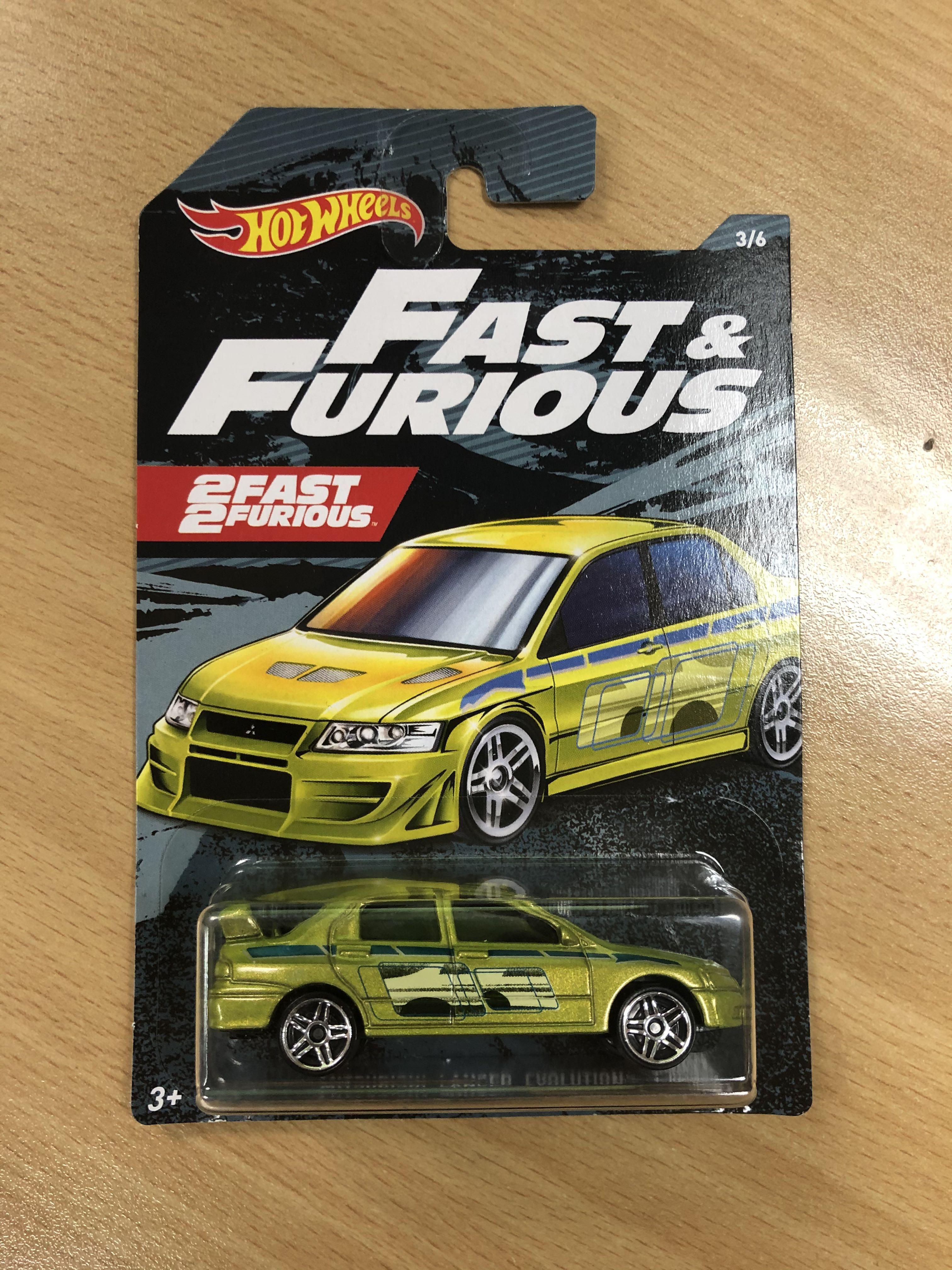 Hot wheels Evo Fast & Furious, Hobbies & Toys, Toys & Games on Carousell