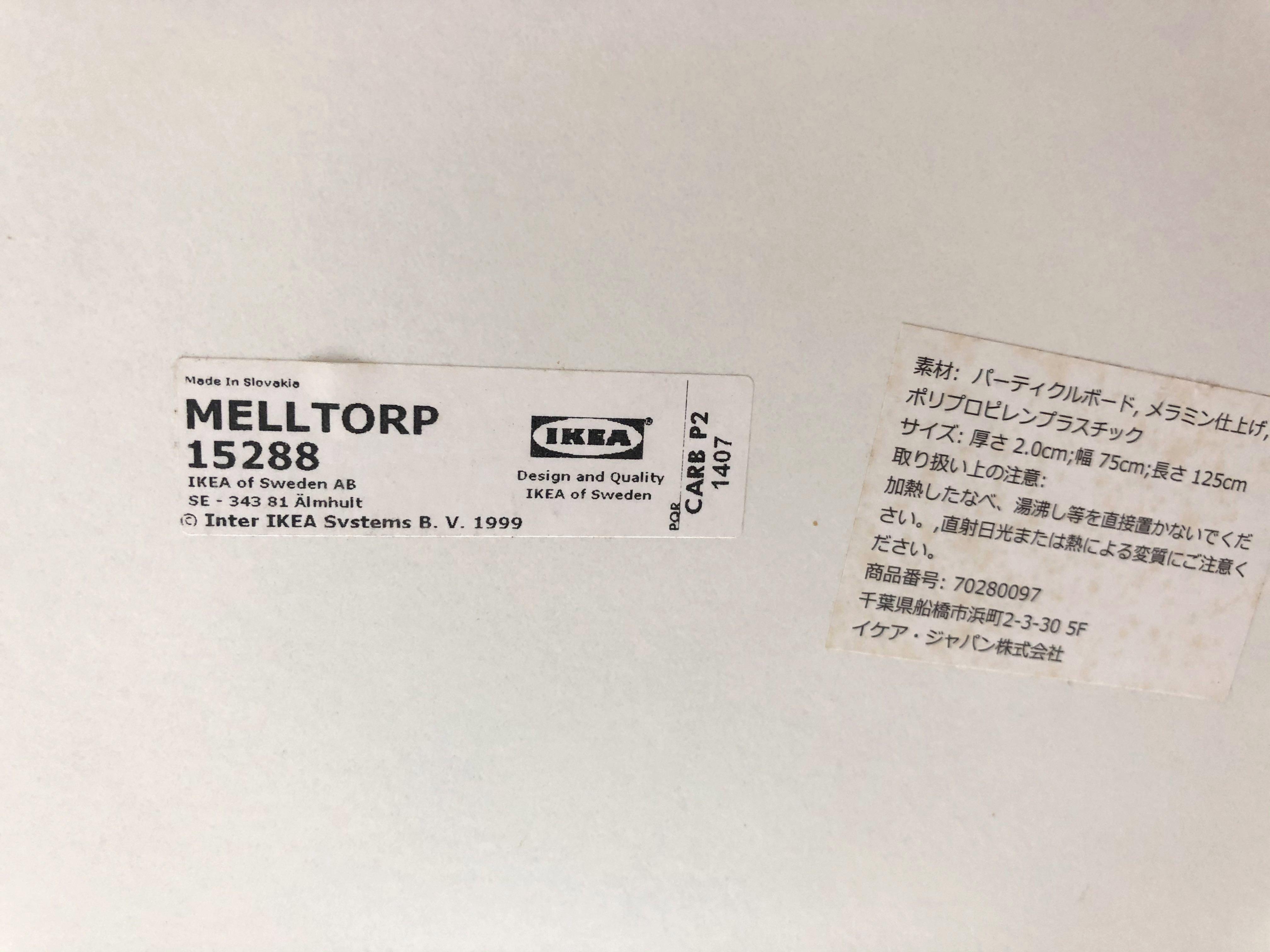Ikea Melltorp Dining Table Home Furniture Furniture On Carousell
