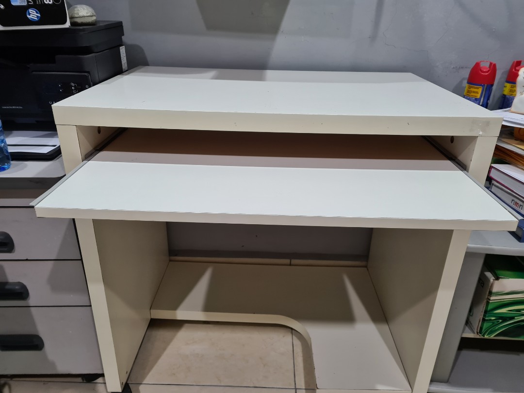 Ikea mikael computer desk, Furniture & Home Living, Furniture, Tables