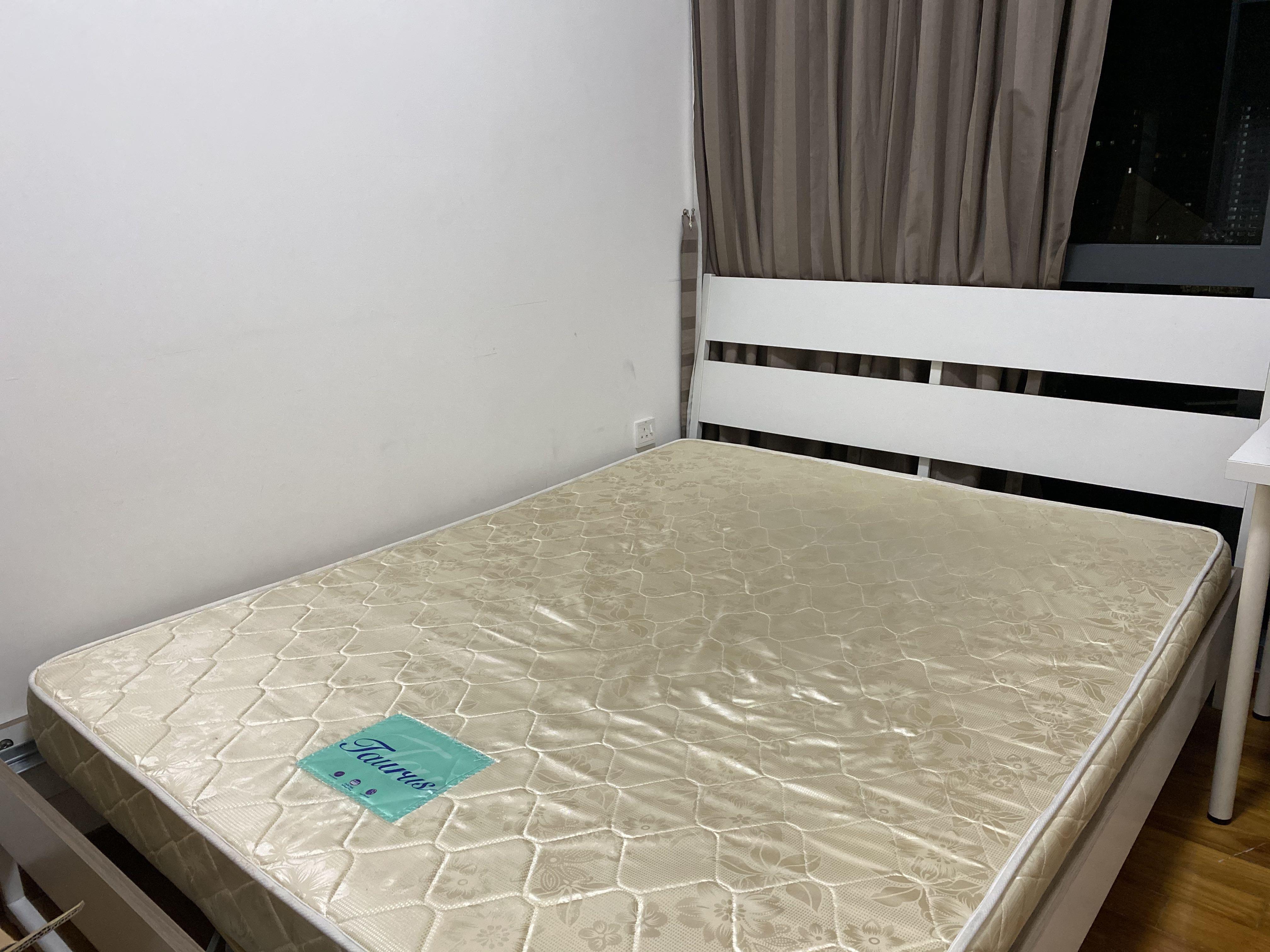 Ikea Trysil Queen Bed Frame Furniture Beds Mattresses On Carousell