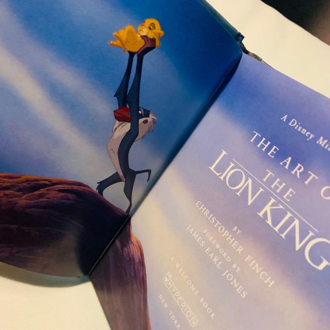 JAPAN Beautifully illustrated Disney Lion King children's art book