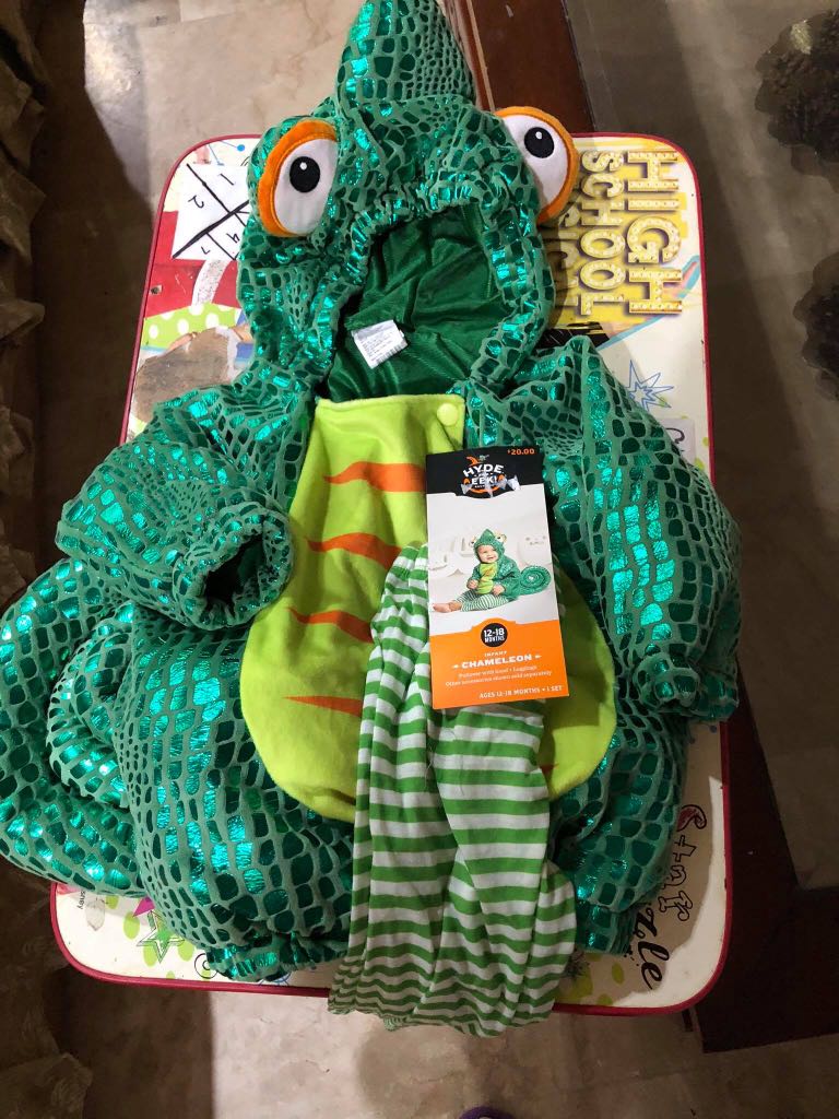 Infant best sale chameleon costume