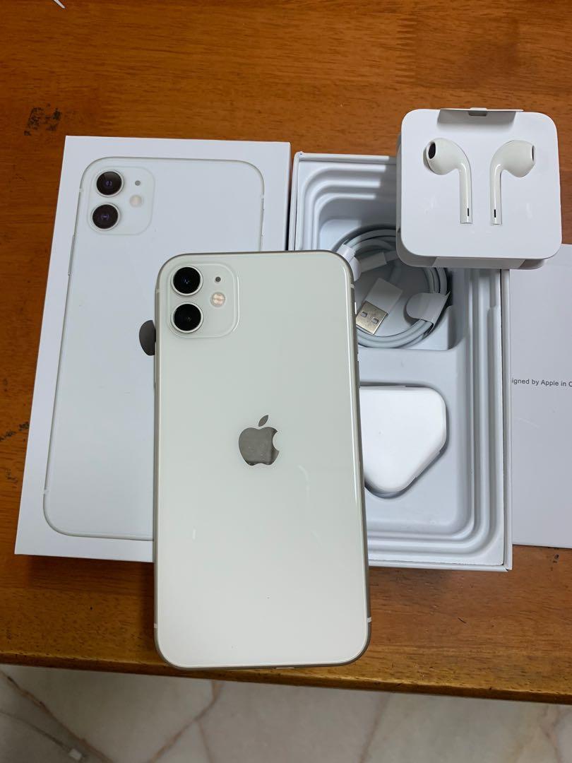 iPhone 11. 128gb white color, Mobile Phones & Gadgets, Mobile