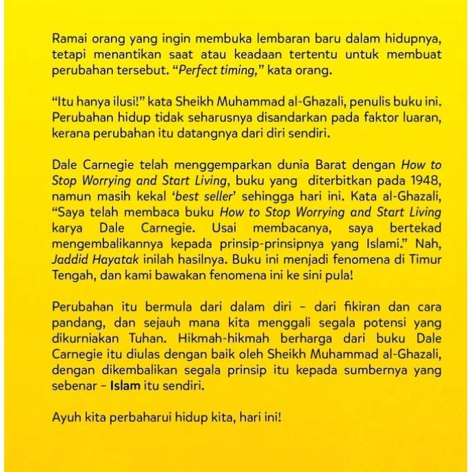 Jaddid Hayatak Perbaharui Hidupmu Sheikh Muhammad Al Ghazali Hobbies Toys Books Magazines Fiction Non Fiction On Carousell