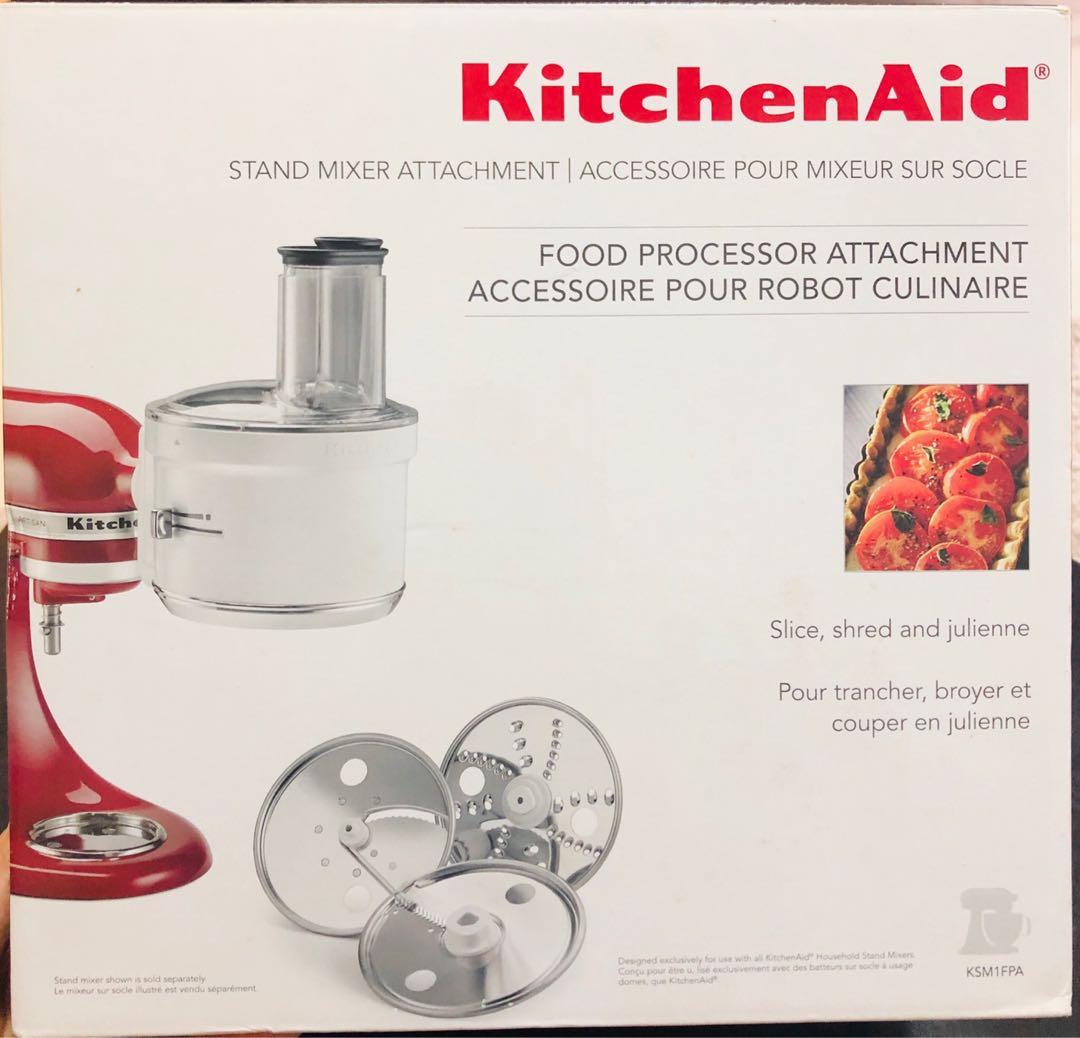 KitchenAid KSM1FPA Food Processor Attachment, TV & Home Appliances