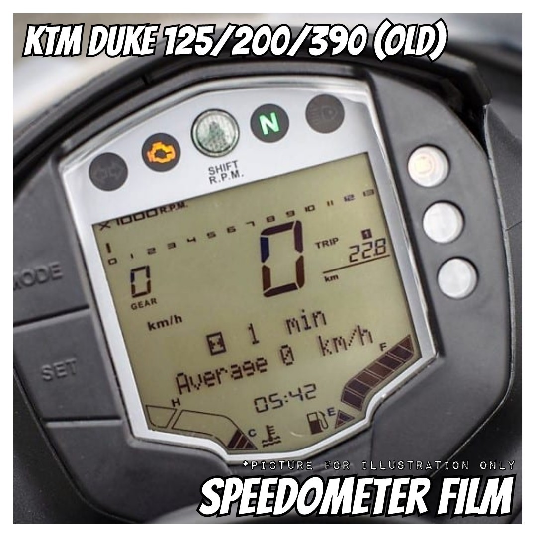 duke 200 speedometer cover