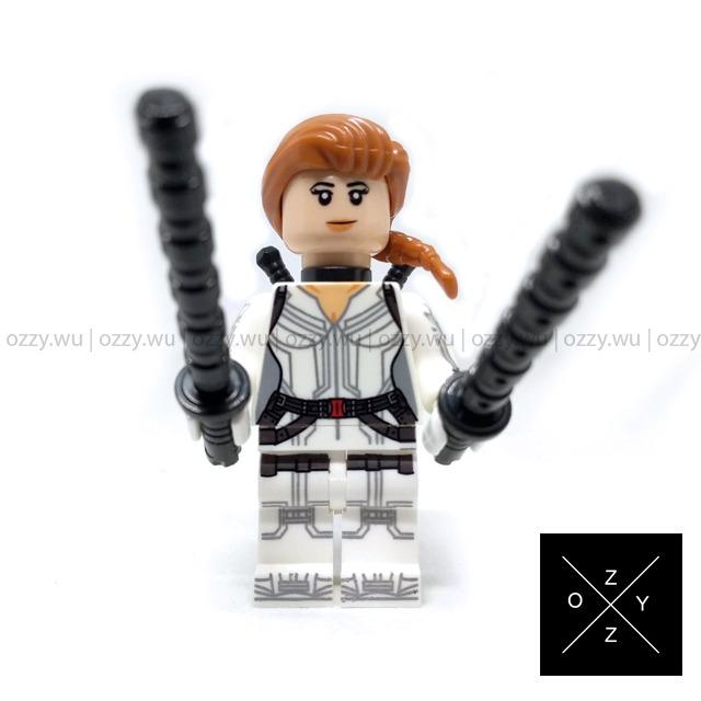 Lego black clearance widow white suit