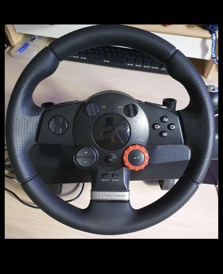 Logitech Driving Force Gt Toys Games Video Gaming Gaming Accessories On Carousell
