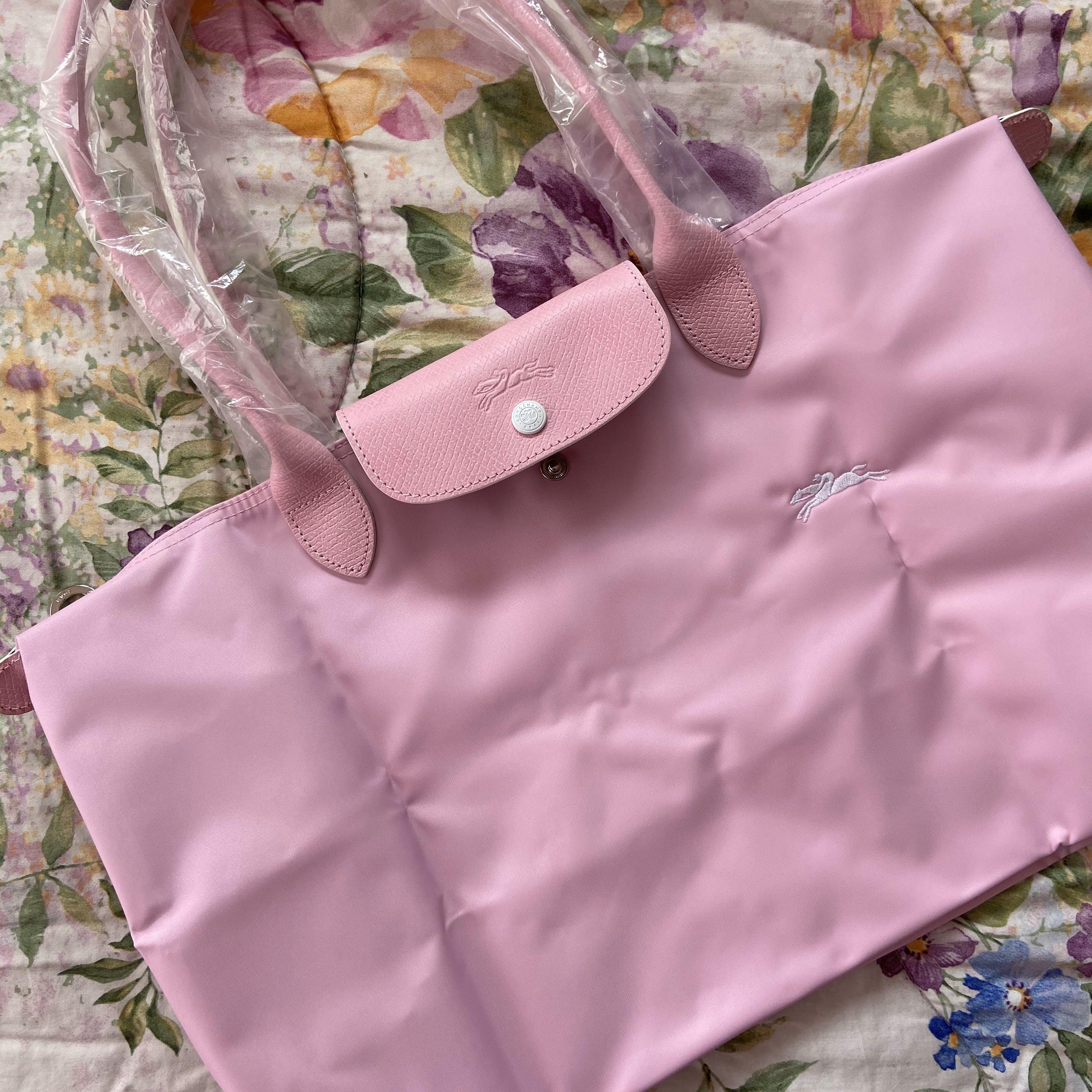 Longchamp Le Pliage Club Top Handle Bag L Pink