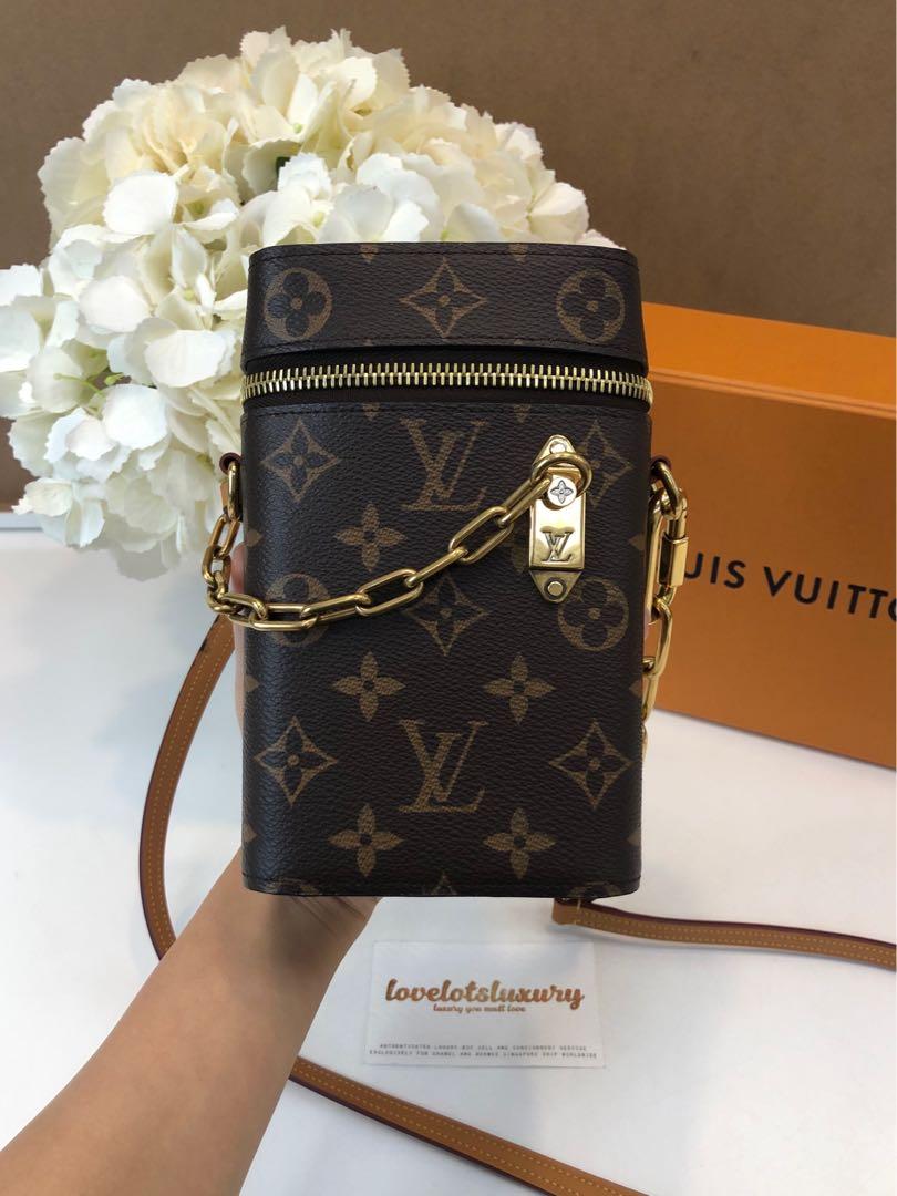 L.V Monogram Canvas Phone Box, Luxury, Bags & Wallets on Carousell