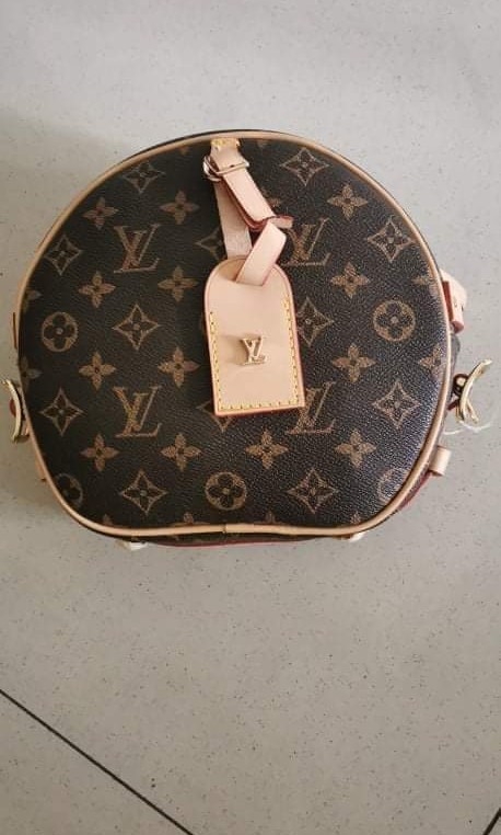 lv round handbag