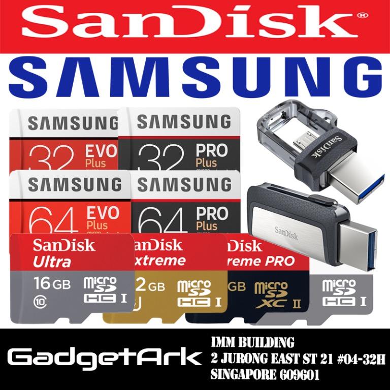 Lowest Price Sandisk Samsung Micro Sd Card Thumb Dual Drive Mobile Phones Gadgets Mobile Gadget Accessories Memory Sd Cards On Carousell