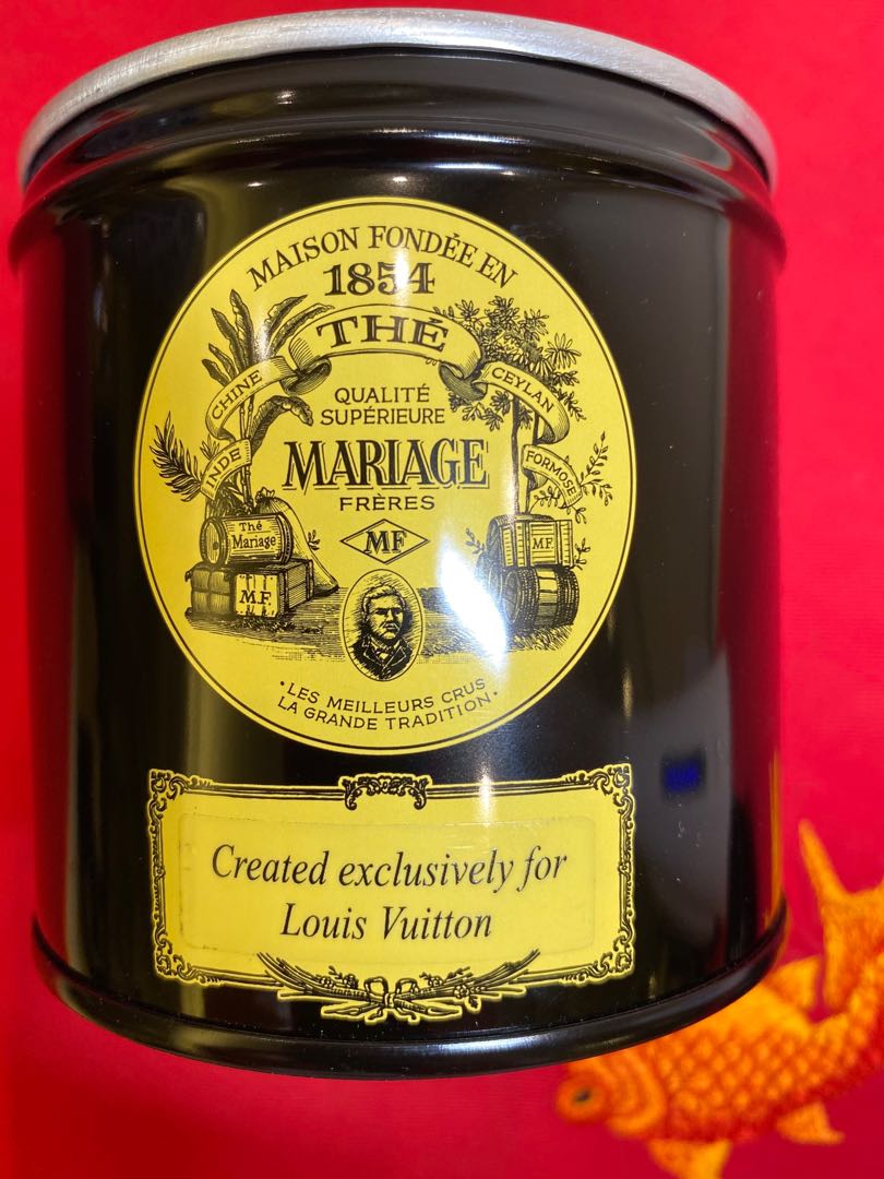 LOUIS VUITTON MARIAGE FRERES FRENCH TEA TIN 1LV811K – Bagriculture