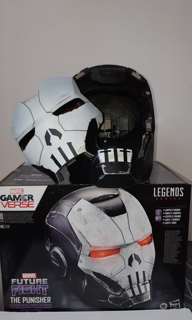 marvel legends gamerverse the punisher electronic helmet