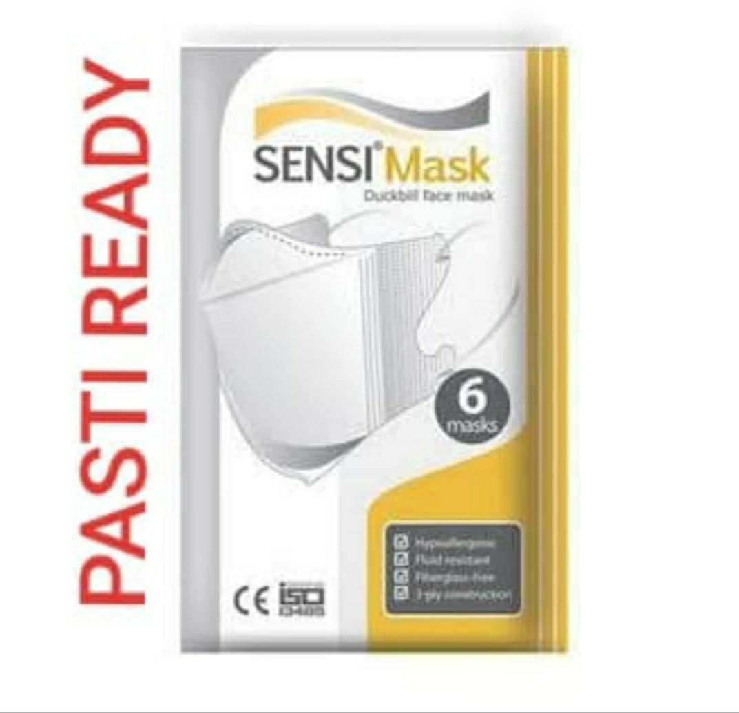 Masker Duckbill Sensi Isi 6 Pcs Kesehatan Kecantikan Parfum Kuku Lainnya Di Carousell