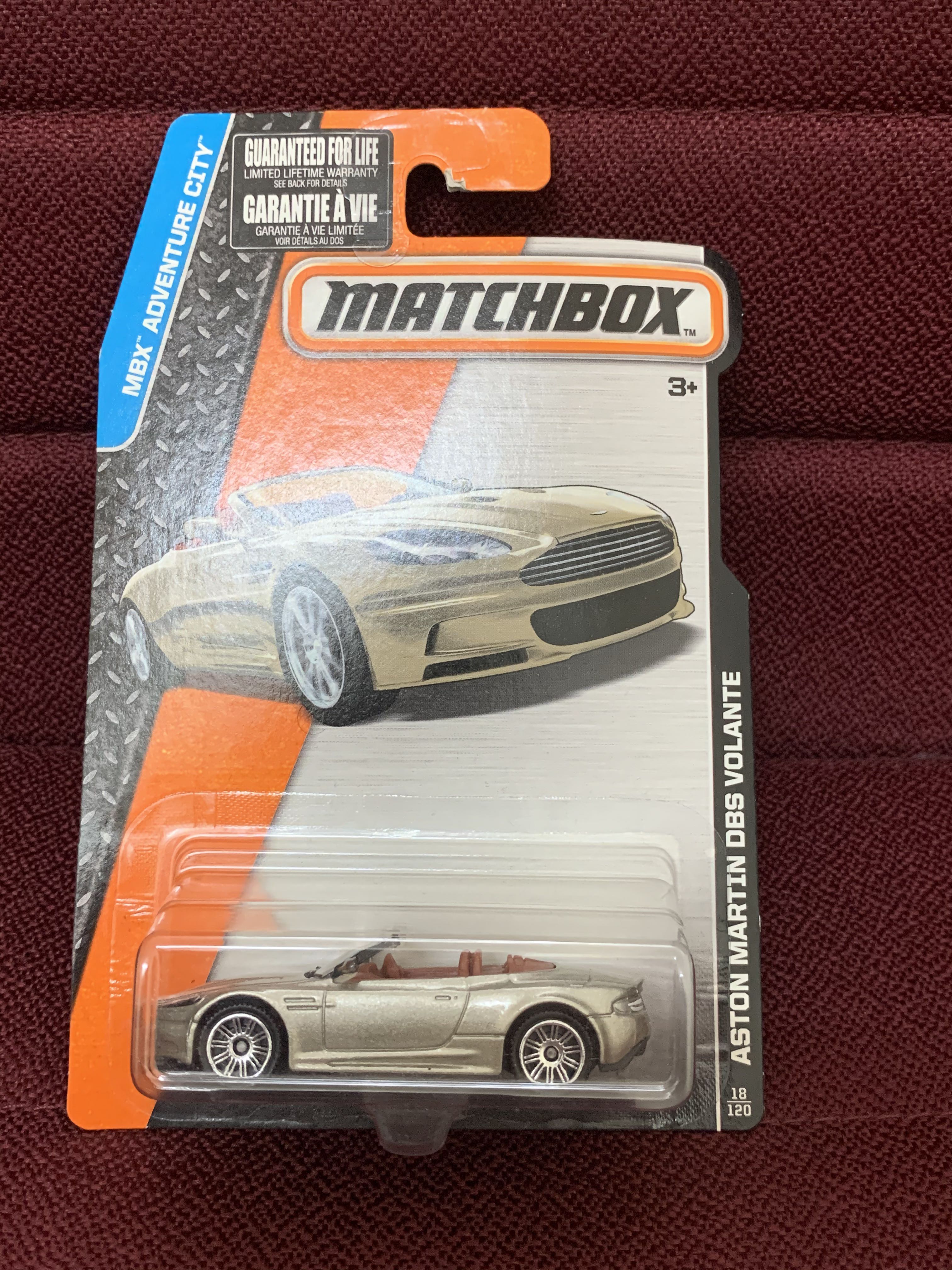 aston martin matchbox