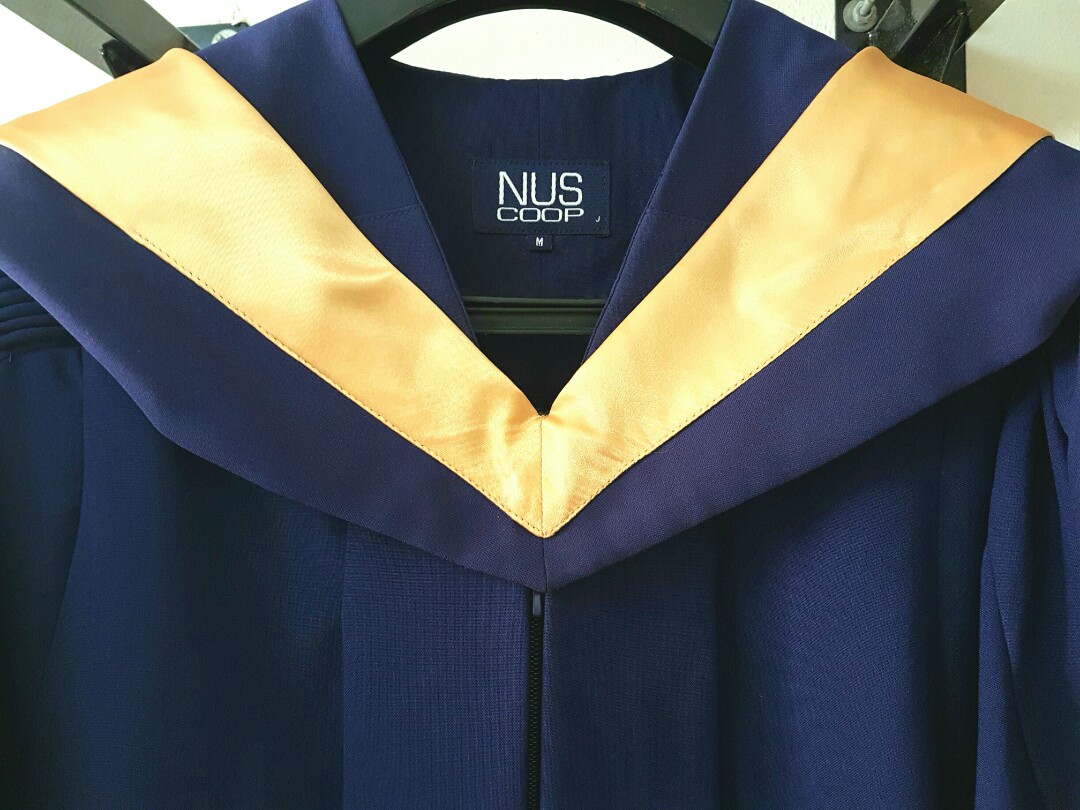 National University of Singapore NUS Graduation Academic Dress Robe
