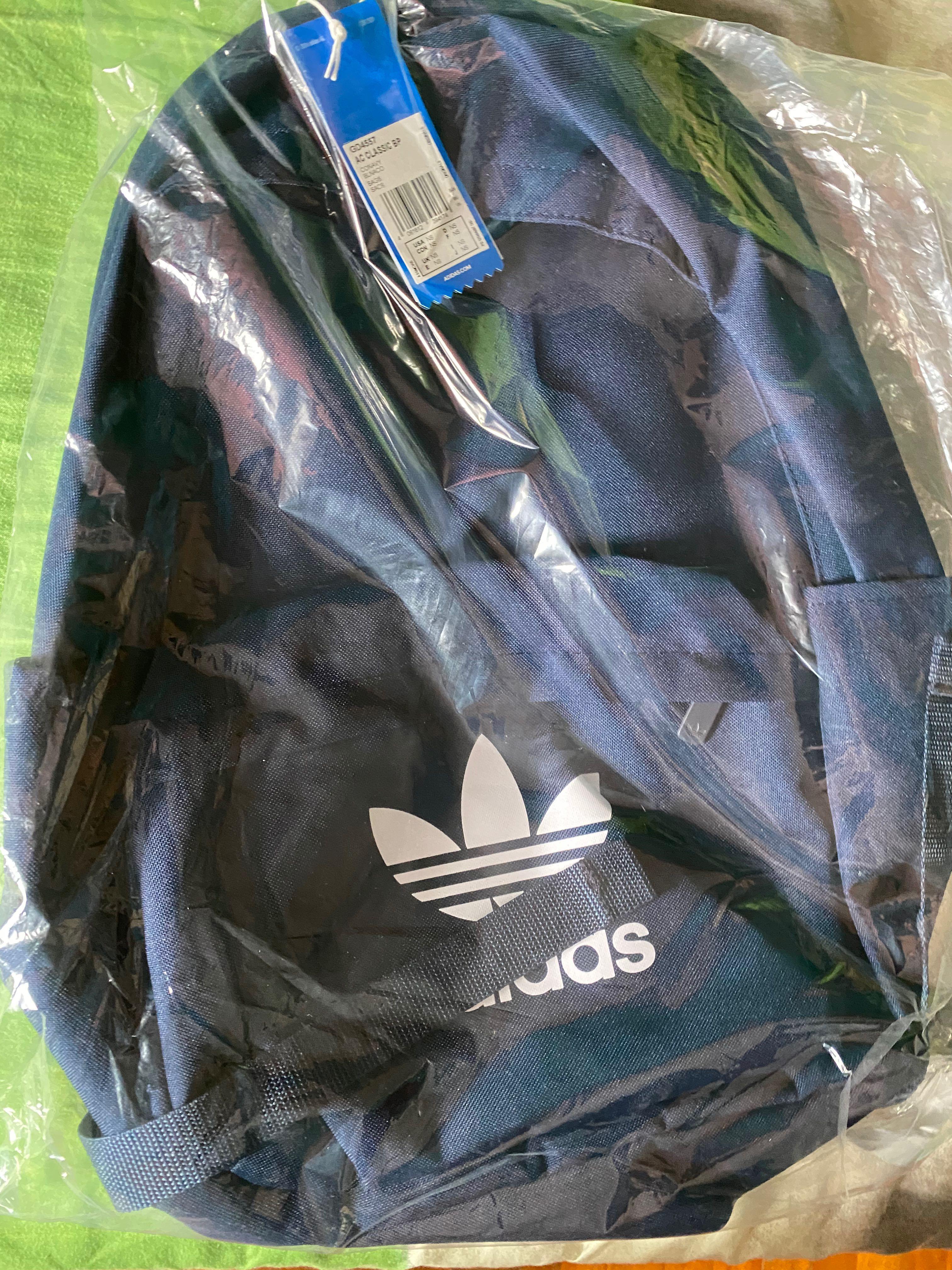 navy blue adidas backpack