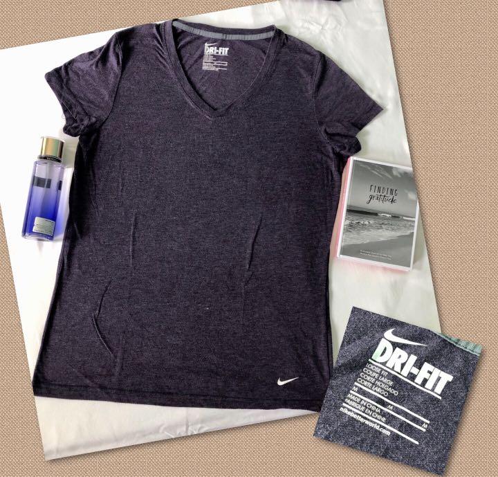 Nike Dri-Fit V-Neck Shirt, Women's 