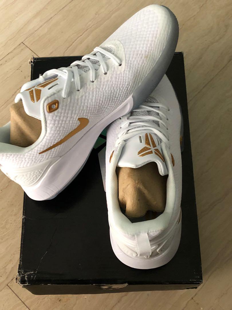 Nike Kobe Bryant Mamba Focus Ep White Gold, Men'S Fashion, Footwear,  Sneakers On Carousell